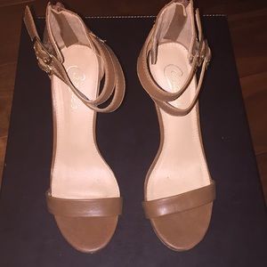 Candie’s ankle heels, Size 7.